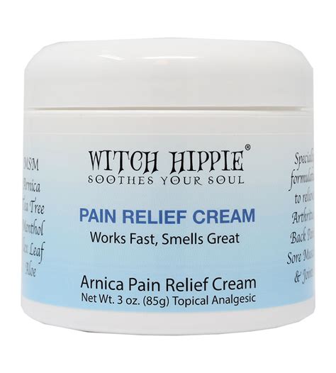 Witch Hippie Pain Relief Cream, Muscle Recovery Cream, Best Muscle Pain Relief Cream, Bug Bite ...