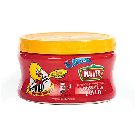 Malher, Consomé de Pollo Bote 227 g – CropaFresh