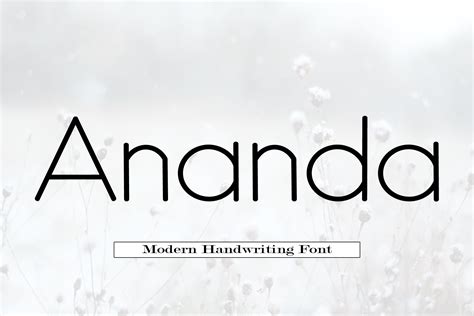 Ananda Font by RR Studio · Creative Fabrica