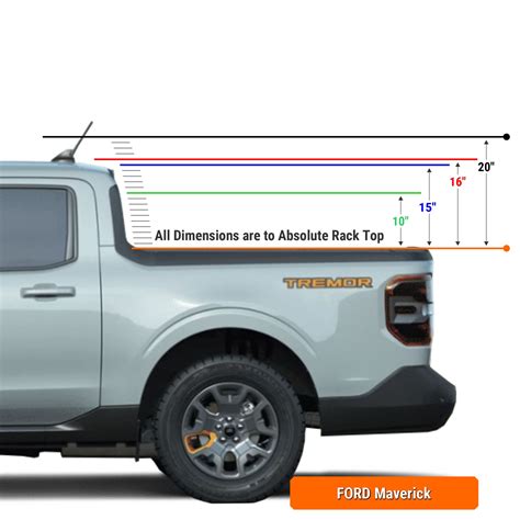 XTR3 Bed Rack for Ford Maverick – Xtrusion Overland