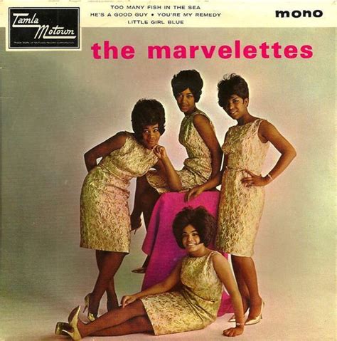 The Marvelettes L-R Gladys Horton, Katherine Anderson, Georgeanna ...