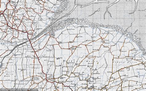 Historic Ordnance Survey Map of Holbeach St Marks, 1946