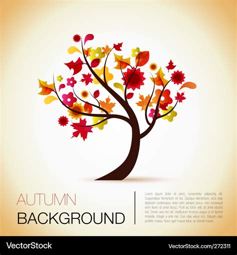 Abstract tree Royalty Free Vector Image - VectorStock