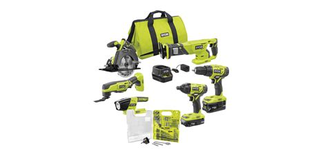 RYOBI's 6-tool combo kit gets you started on DIY projects for $100 off, now $221