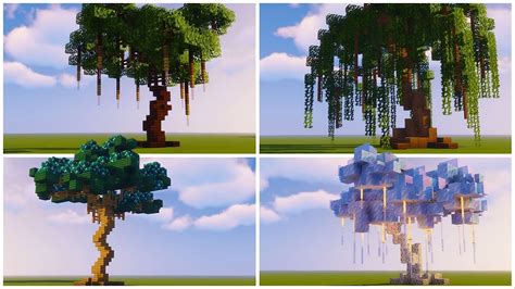 10+ Best Custom Tree Design Ideas in Minecraft - TBM | TheBestMods