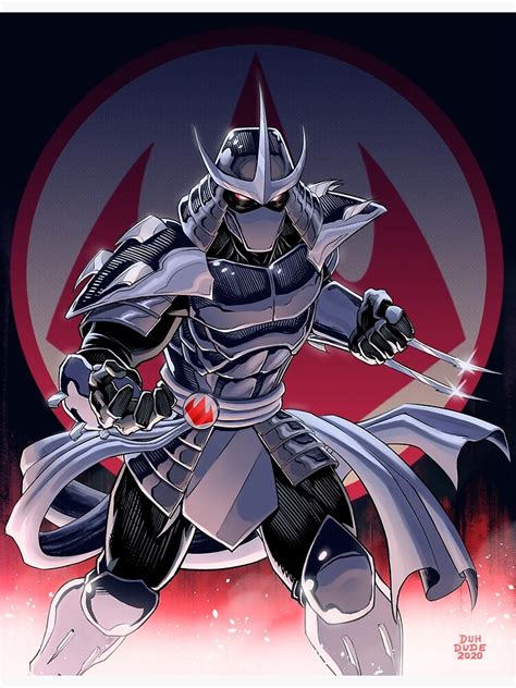 "Shredder TMNT 2003" Canvas Print by duhdude | Redbubble