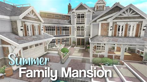 Bloxburg Family Mansion Exterior - Image to u