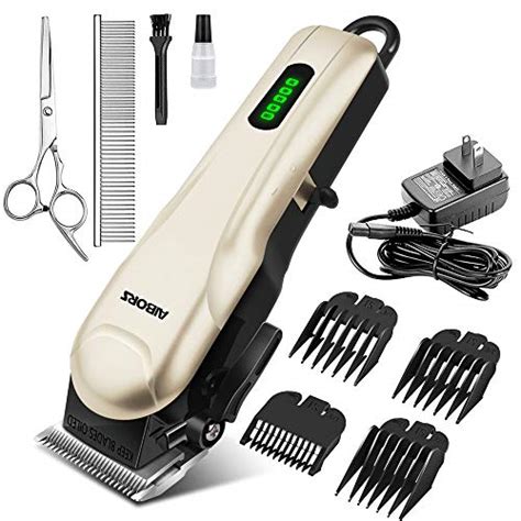 Reviews for AIBORS Dog Clippers for Grooming for Thick Coats Heavy Duty ...