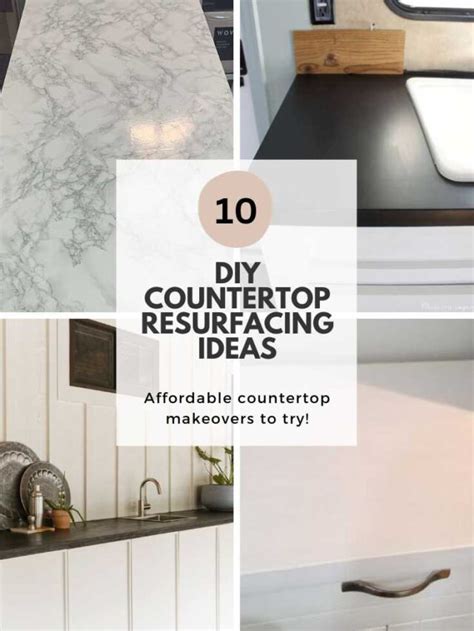 10 Best DIY Kitchen Countertops Resurfacing Ideas