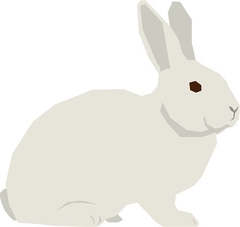 Rabbit animal flat vector design isolated 11107890 PNG