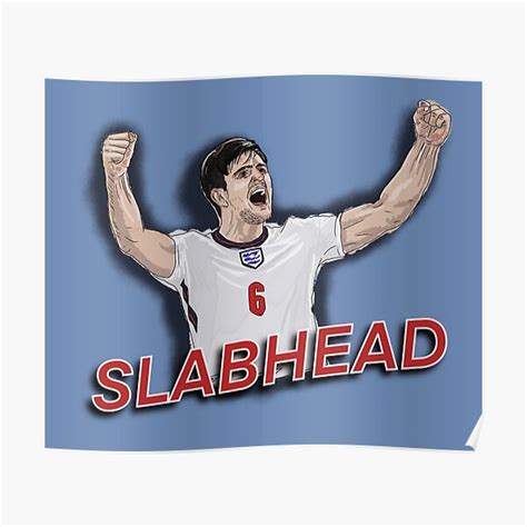 "Harry Maguire Slabhead " Poster for Sale by thebcarts | Redbubble