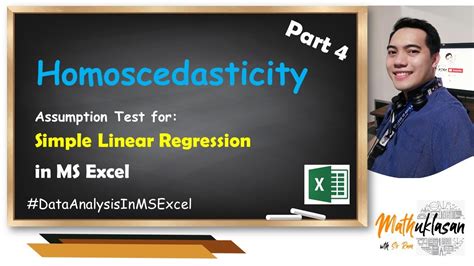 Homoscedasticity Test |Autocorrelation Test | Assumption Test for Regression Part 4 - YouTube