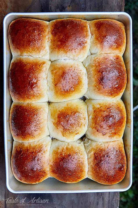 Rustic Yeast Rolls - Taste of Artisan