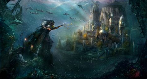 Underwater temple Poseidon by GutsBerserk on deviantART | Mother earth ...