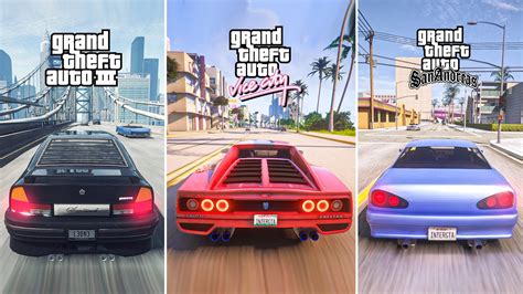 GTA Trilogy: The Definitive Edition - GTA III, Vice City, San Andreas ...