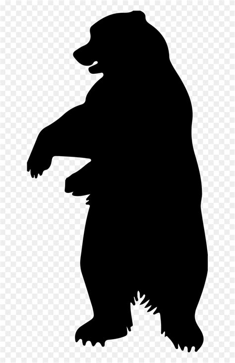 Download Bear Bear Art Bear Silhouette Free Photo - Vector Standing ...