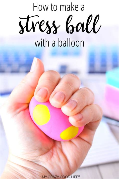 How to Make a DIY Stress Ball : My Crazy Good Life