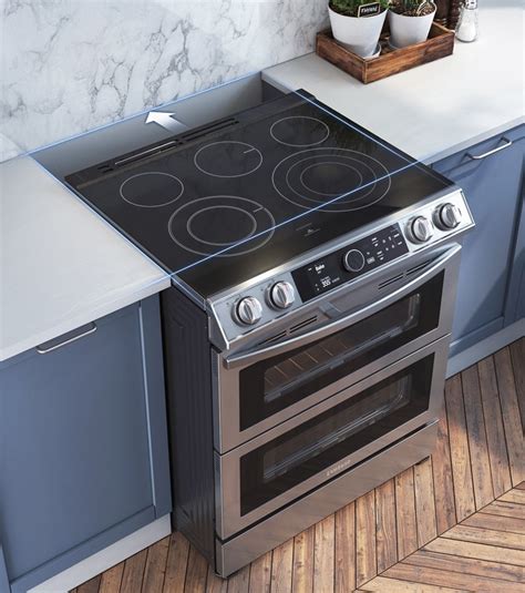 6.3 cu.ft. Electric Range with Flex Duo™ and Air Fry in Black Stainless Steel | Samsung Canada