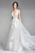 Willowby 50704 Galatea Plunging Neckline Wedding Dress - MadameBridal.com