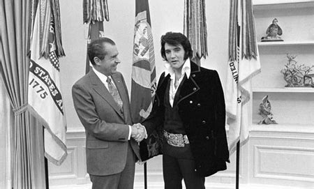 December 21, 1970: Elvis Presley Meets President Richard Nixon | National Portrait Gallery