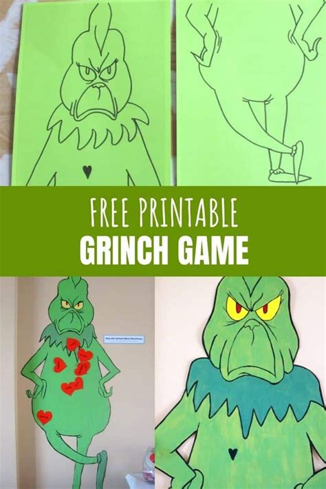 free printable grinch game Grinch Christmas Party, Grinch Christmas Decorations, Grinch Party ...