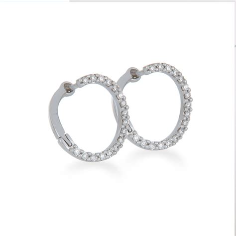 Diamond Circle Earrings - King Street Design