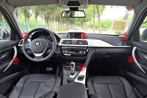 Bmw F30 Interior Carbon Fiber F32 F33 F36 Fit LHD Only 8 pcs