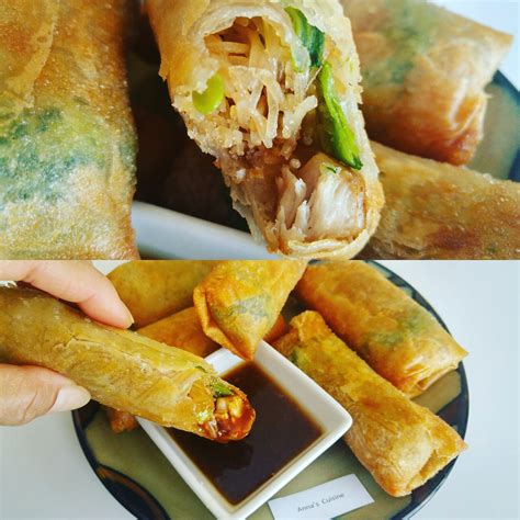 Pancit Lumpia (Egg Rolls) | Anna's Cuisine