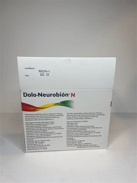 Dolo-Neurobion - 120 Tabs – Latin Beauty Product LLC