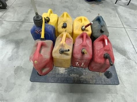 5 Gallon Gas/Diesel Containers BigIron Auctions