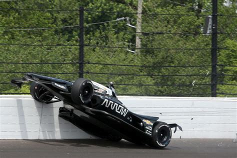 Pato O'Ward crashes out of Indy 500 with 7 laps to go while making a ...