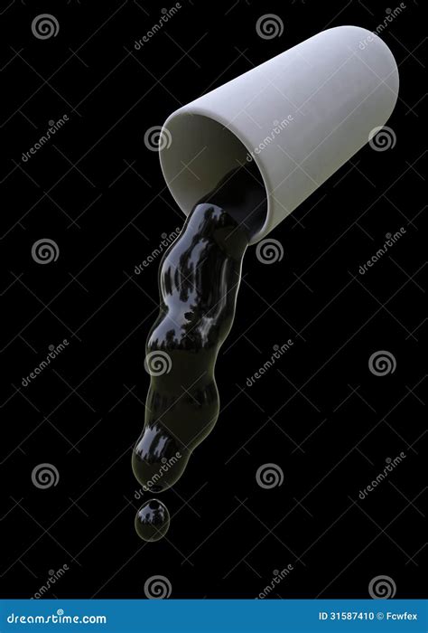 Spilling a glass of water stock illustration. Illustration of reverse - 31587410