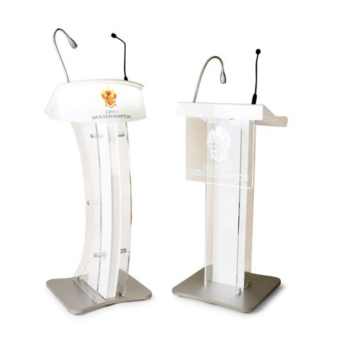 Add lectern microphones to your pulpit or lectern for clear audio ...