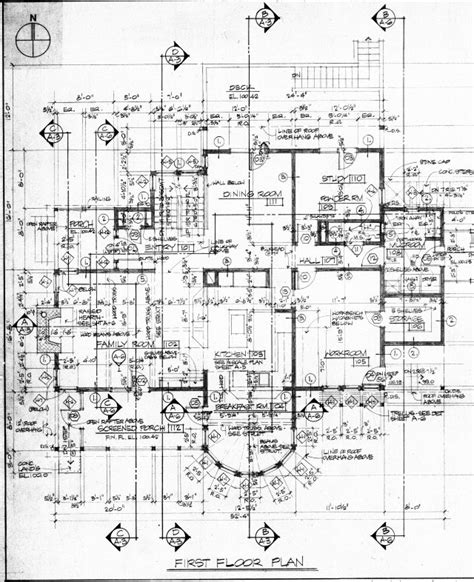 Final Floor Plan (construction drawing) | Jeffrey A. Lees, AIA – Architect