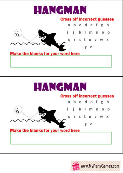 Hangman Game Template