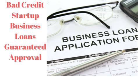 Bad Credit Startup Business Loans Guaranteed Approval - YouTube