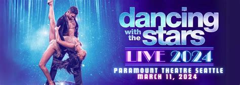 Dancing With The Stars Tickets | 11th March | Paramount Theatre Seattle ...