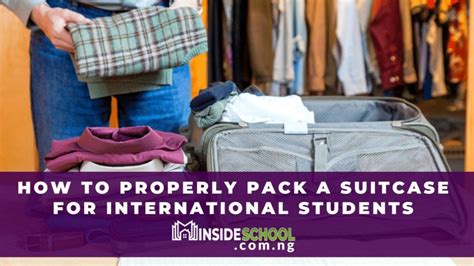 How to Pack a Suitcase for a Flight -International Students Guide | by Inside School Forum | Medium