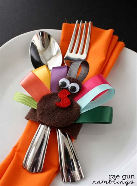 Turkey-Inspired Decorations and Crafts For Thanksgiving Home - Amazing DIY, Interior & Home Design