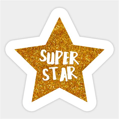 Superstar - Men - Sticker | TeePublic