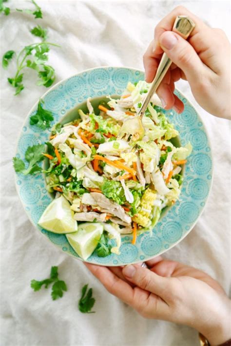 Chicken and Napa Cabbage Salad - Live Simply