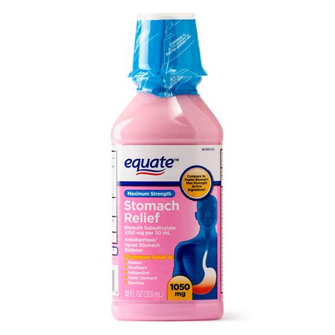 Equate Stomach Relief, Maximum Strength, 12 fl oz – Walmart Inventory ...