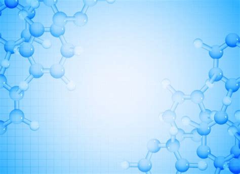 Blue molecules background for science and medical healthcare Free Vector | Powerpoint background ...