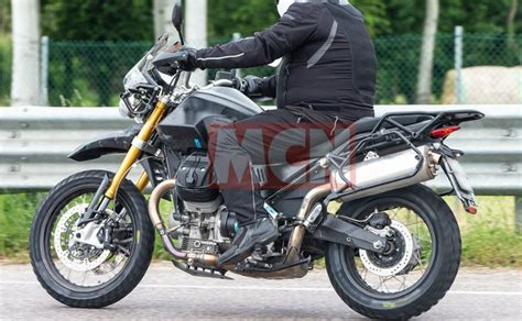 Moto Guzzi V85 Adventure Bike Spotted Testing - CarandBike