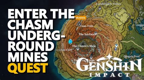 Enter the Chasm Underground Mines Genshin Impact - YouTube