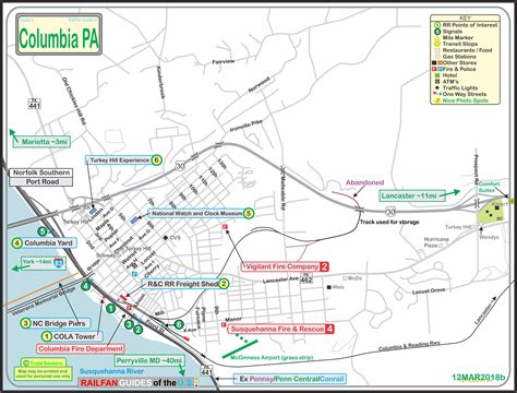 Railfan Guide to Columbia PA