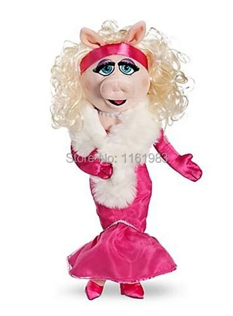 The Muppets Exclusive 50cm DELUXE Plush Figure Miss Piggy Plush Toys For Christmas(Mini Defect ...