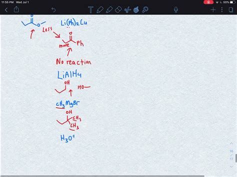 SOLVED:Answer Problem 21-48 for reaction of the listed reagents with ...