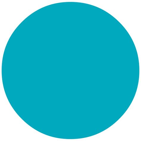 Large Blue Circle Emoji for Facebook, Email & SMS | ID#: 10298 | Emoji.co.uk