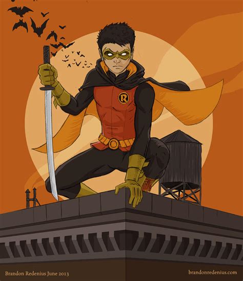 Fan Art Friday: Damian Wayne by bredenius on DeviantArt